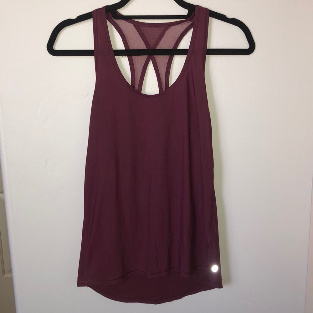 Maroon Lululemon Tank
